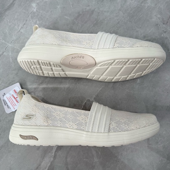 Women’s Skechers Arch Fit Inspire Washable Slip Ons Nova Lace Shoes Size 8.5 - Picture 4 of 16